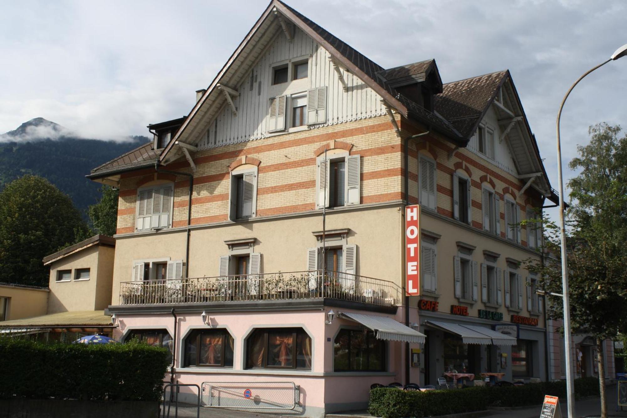 Hotel de la Gare Monthey Exterior foto